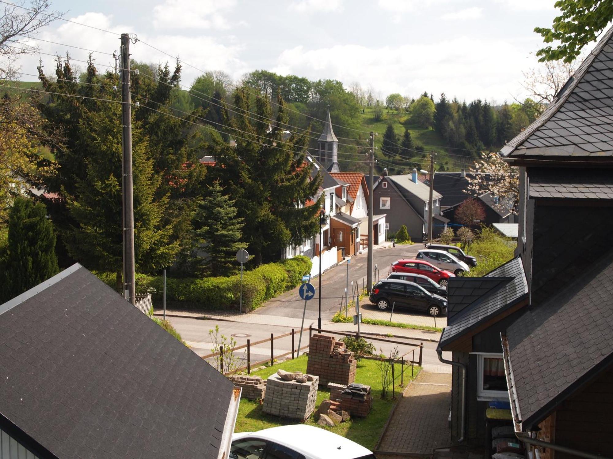 Rennsteigwohnung Rust Schmiedefeld am Rennsteig Exterior foto